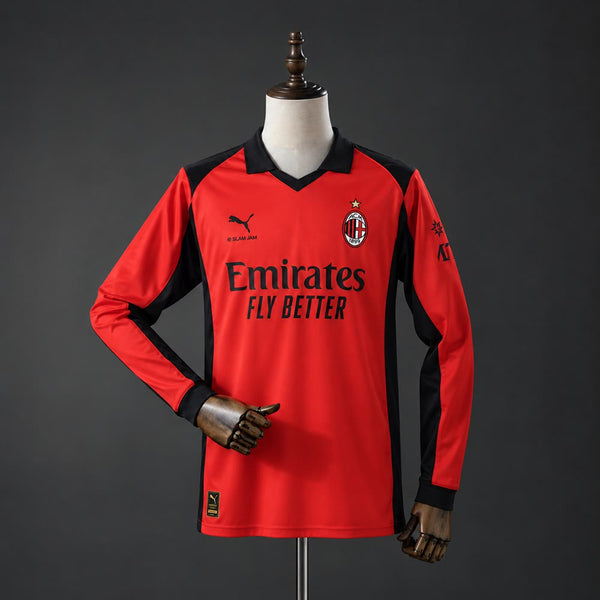 Camiseta AC Milan Cuarta Manga Larga 26/27 Adultos