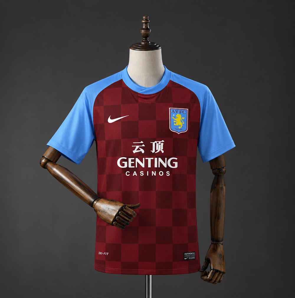 Camiseta Aston Villa Local 11/12 Adultos
