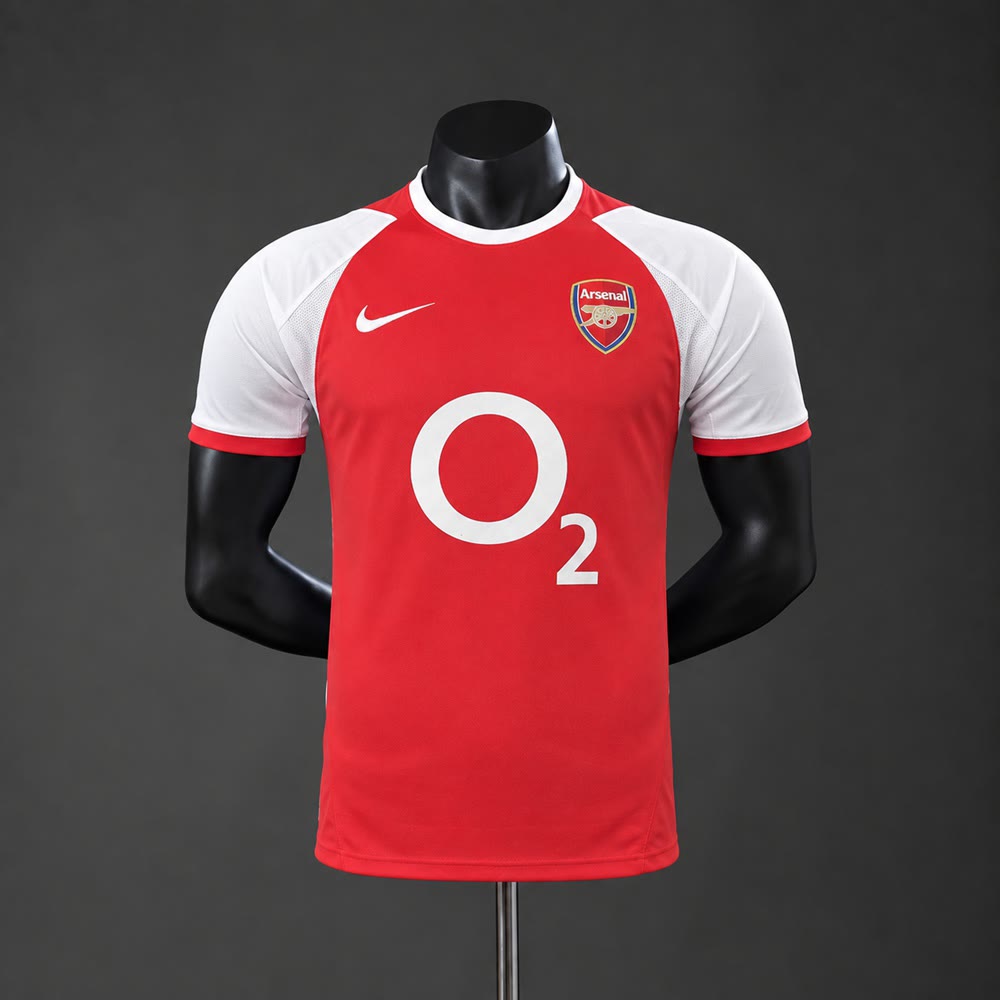 Camiseta Arsenal Local 02/03 Adultos
