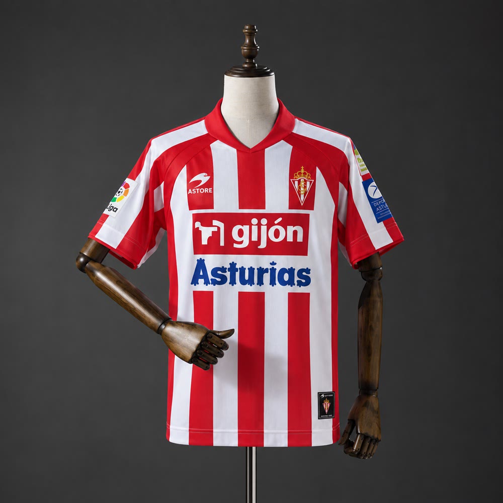 Camiseta Sporting de Gijón Local 08/09 Adultos