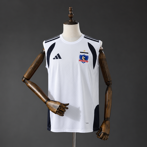 Sudadera Colo-Colo Entrenamiento Blanca 26/27 Adultos