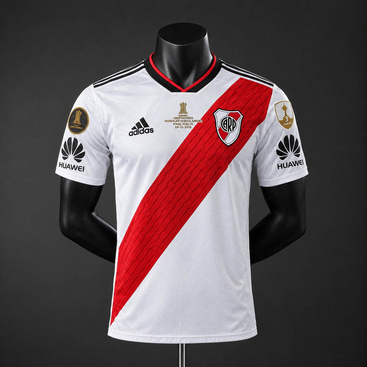 Camiseta River Plate Final Copa Libertadores Madrid 2018 Adultos